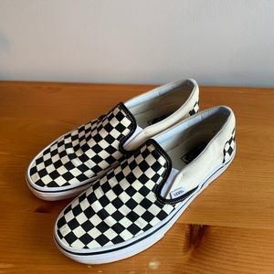 Checkered Slip-On Vans